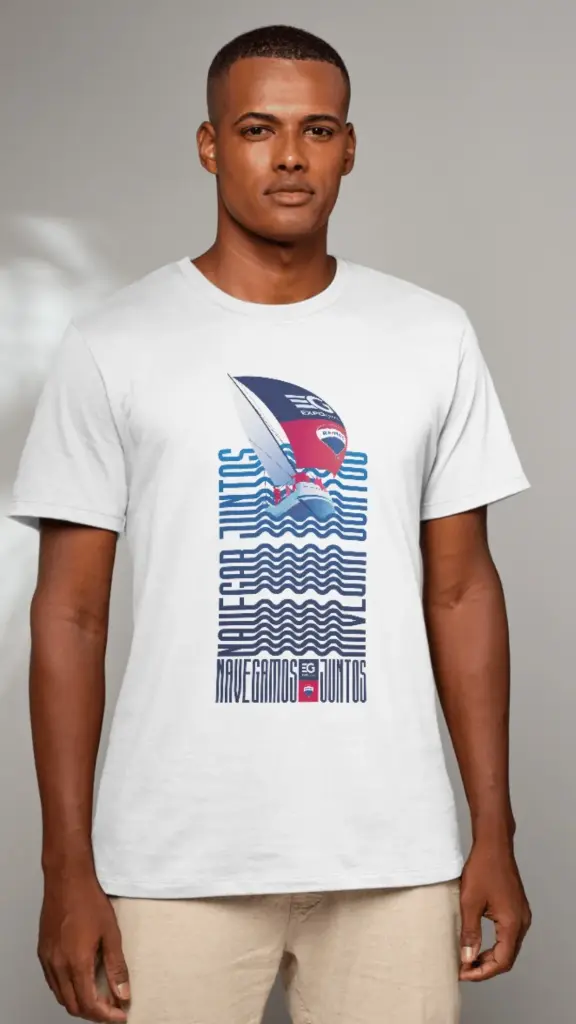 T-shirt EXPOgroup - Navegamos Juntos
